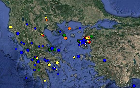 Νέος ισχυρός σεισμός ξύπνησε τη Λέσβο