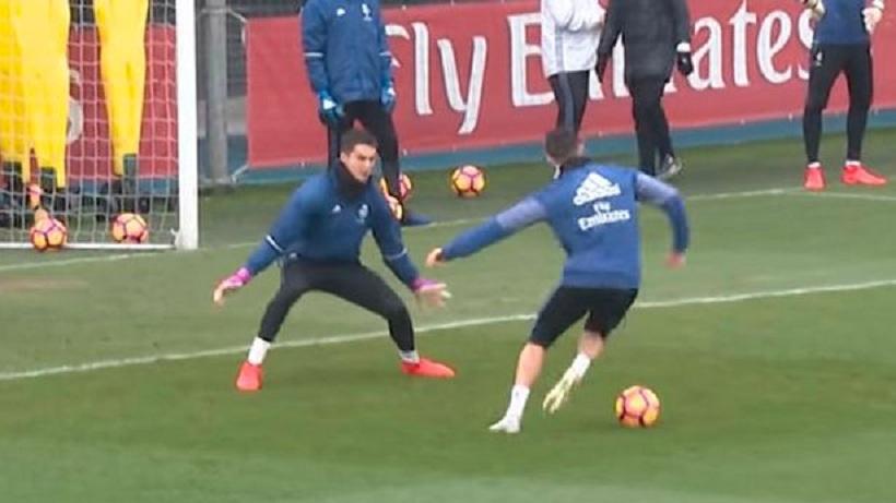 Ο Κριστιάνο κάνει «γιο-γιο» τερματοφύλακα της Ρεάλ