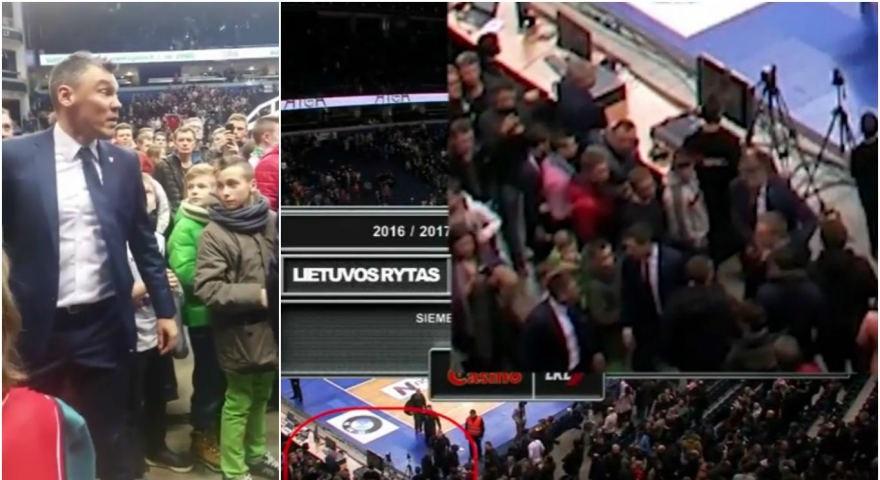 Επεισόδιο με μεθυσμένο οπαδό είχε ο Γιασικεβίτσιους