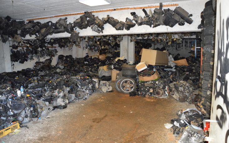 Εντοπίστηκε εργαστήριο παραποίησης οχημάτων στην Πάτρα