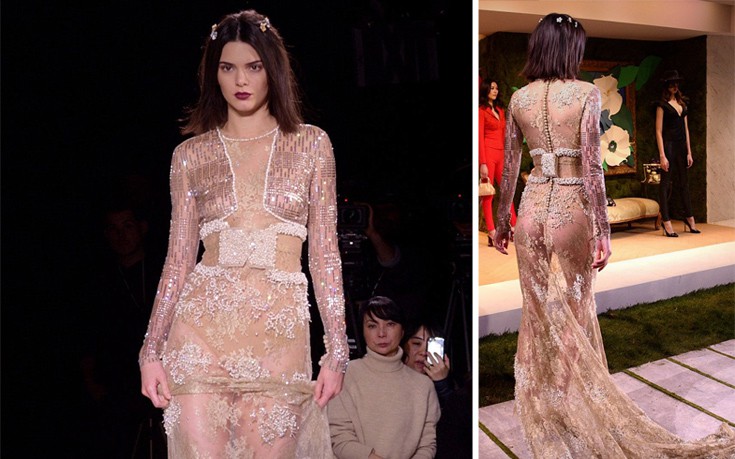 Με see through που κόβει την ανάσα η Kendall Jenner