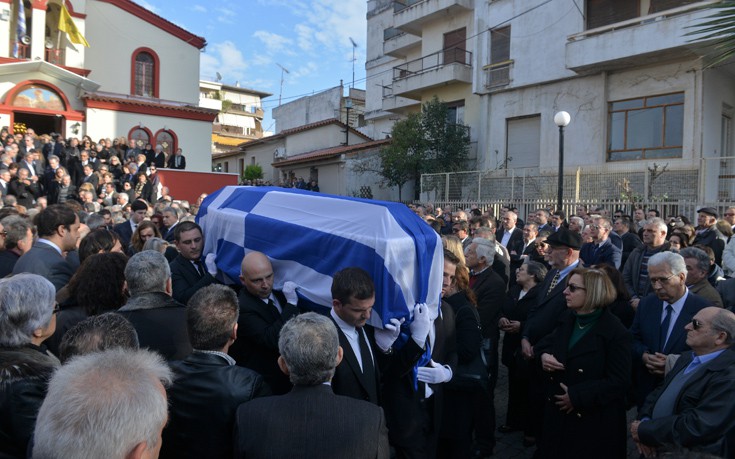 Το τελευταίο αντίο στον Ευάγγελο Μπασιάκο