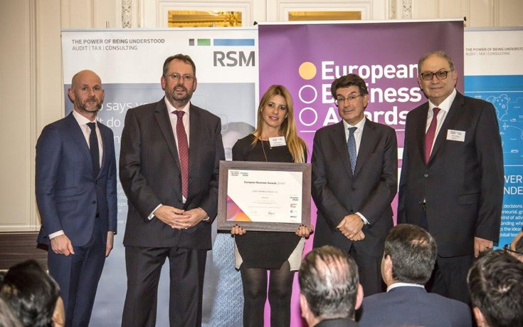 Η Λουξ περνά στη 2η φάση  του διαγωνισμού των European Business Awards sponsored by RSM