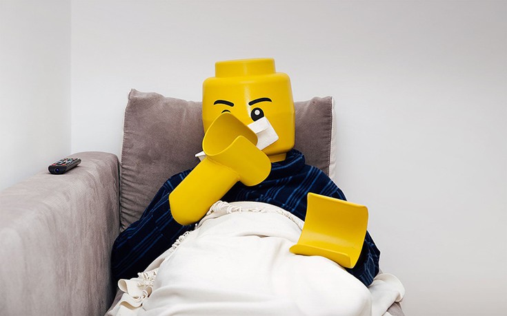 Ένας LEGOman και η καθημερινότητά του