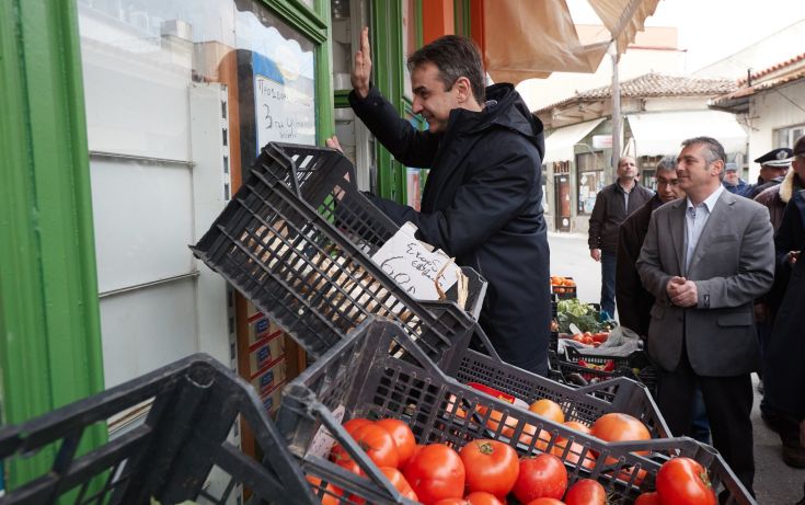Οι φωτογραφίες του Μητσοτάκη από την επίσκεψη στη Μόρια