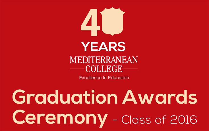 Η 37η τελετή αποφοίτησης του Mediterranean College