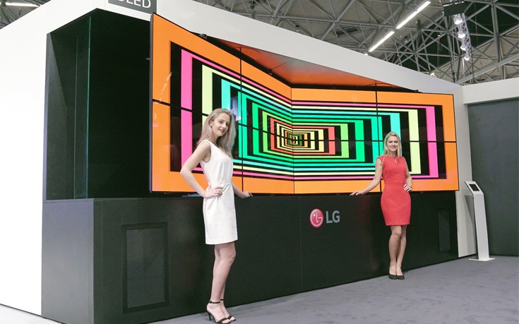 Kαινοτόμες Digital Signage λύσεις τεχνολογίας OLED και προηγμένα επαγγελματικά LED προϊόντα