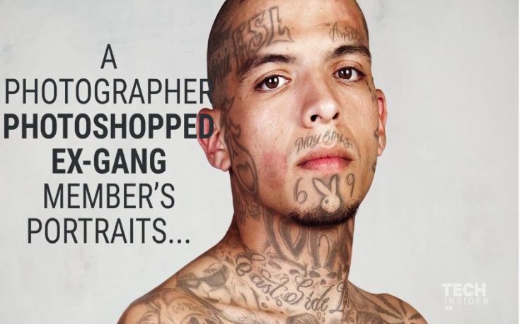 Πρώην μέλη συμμοριών χωρίς τα τατουάζ που καλύπτουν όλο τους το σώμα