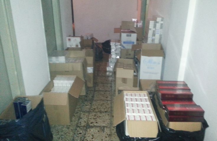 Συλλήψεις σε Περιστέρι, Νέα Ιωνία και Κυψέλη για λαθραία τσιγάρα