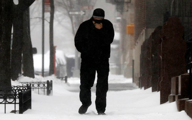 Η χιονοθύελλα «Στέλλα» ταλαιπωρεί τις ΗΠΑ