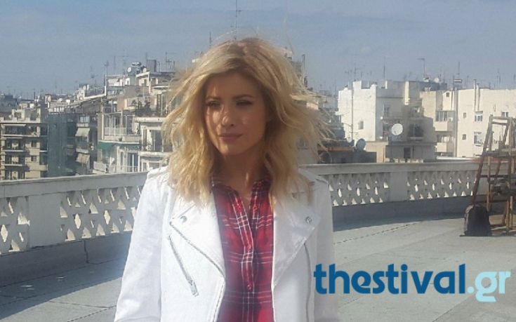 Η Ευαγγελία Αραβανή στη Θεσσαλονίκη για το «X – Factor 2»