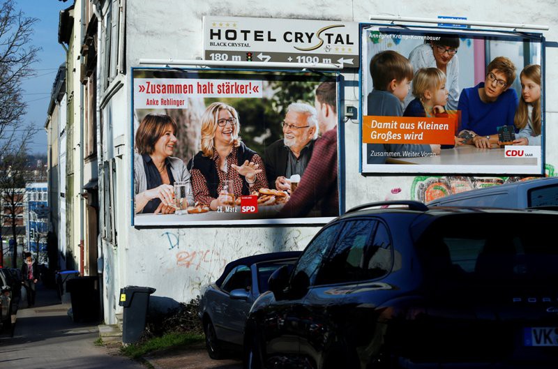 Θρίαμβος για τη Μέρκελ στο Ζάαρλαντ, «μπορούμε να κερδίσουμε τον Σουλτς» λέει το CDU