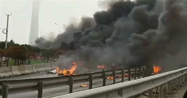 Επτά οι νεκροί από την πτώση ελικοπτέρου στην Κωνσταντινούπολη