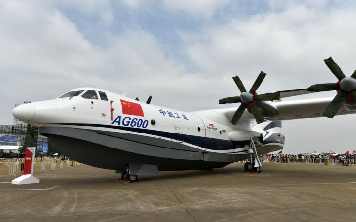 Στους αιθέρες το Μάιο το κινέζικο αμφίβιο αεροσκάφος AG600