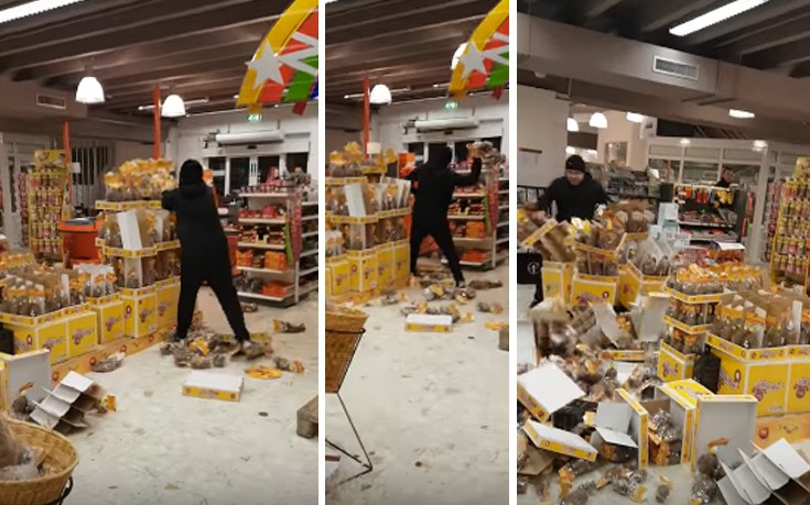 Κλέφτης σοκολατένιων αυγών&#8230; αφηνιάζει και τα κάνει λίμπα