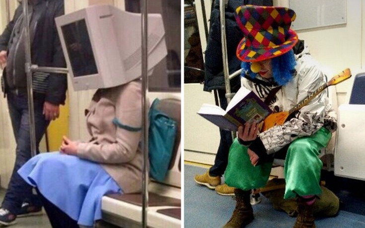 Στο μετρό της Ρωσίας μπορείς να συναντήσεις τα πάντα