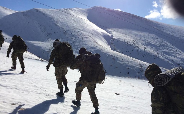 Οι προκλήσεις των εκπαιδευόμενων Ευέλπιδων τον χειμώνα