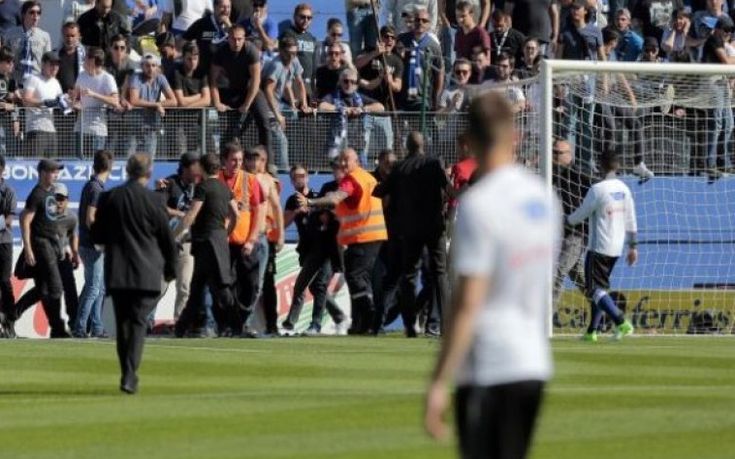 Πολύ ξύλο μεταξύ οπαδών της Μπαστιά με παίκτες της Λυών