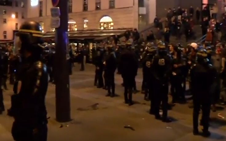 Συγκρούσεις ανάμεσα σε διαδηλωτές και αστυνομικούς στο Παρίσι