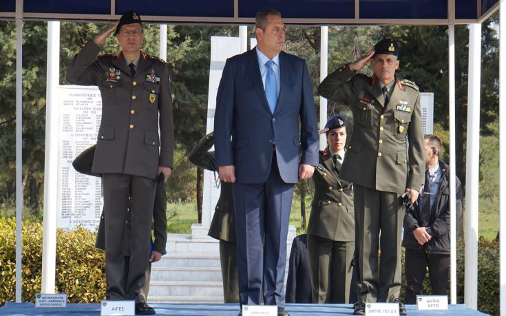 Καμμένος: Είμαστε αποφασισμένοι να αντισταθούμε σε οποιαδήποτε πρόκληση