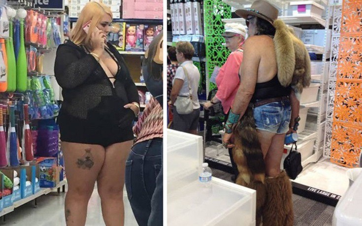 Τι μπορείς να συναντήσεις σε μια απλή βόλτα στα μαγαζιά