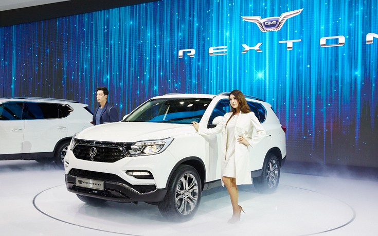 Το νέο SsangYong Rexton στην έκθεση της Σεούλ