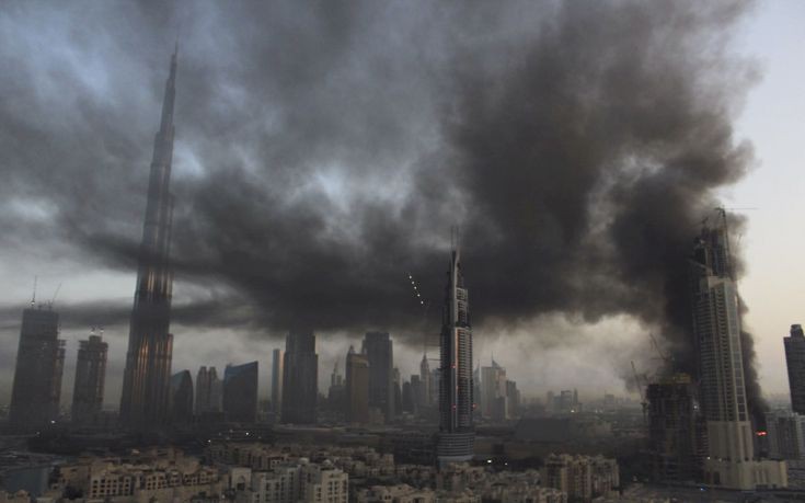 Φωτιά σε ουρανοξύστη στο Ντουμπάι