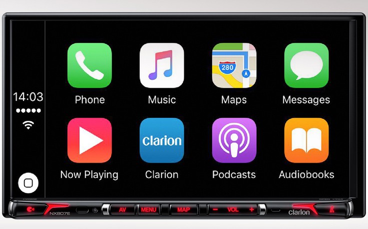 Ένα νέο σύστημα πολυμέσων με CarPlay