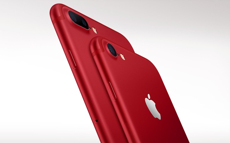 Τα iPhone 7 και iPhone 7 Plus στην ειδική έκδοση RED