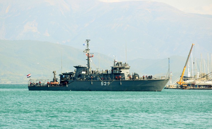 Κοινή άσκηση ναρκοπολέμου με το Ναυτικό της Αιγύπτου