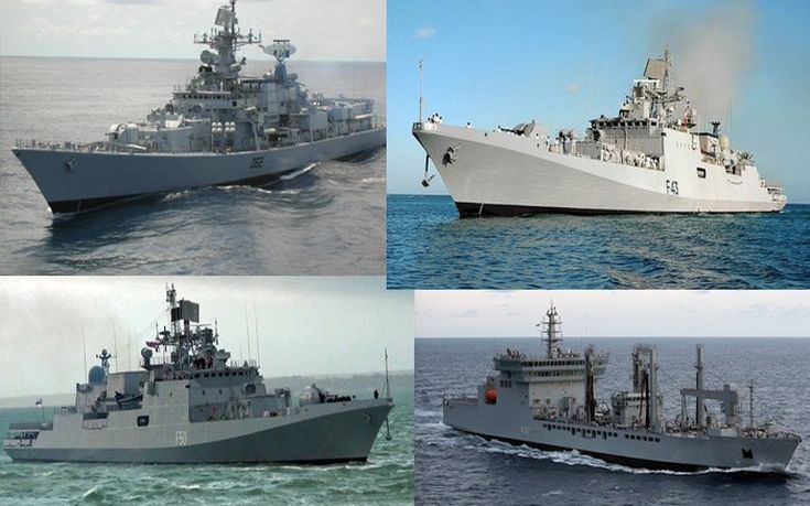 Πολεμικά πλοία της Ινδίας κατέπλευσαν στην Σούδα