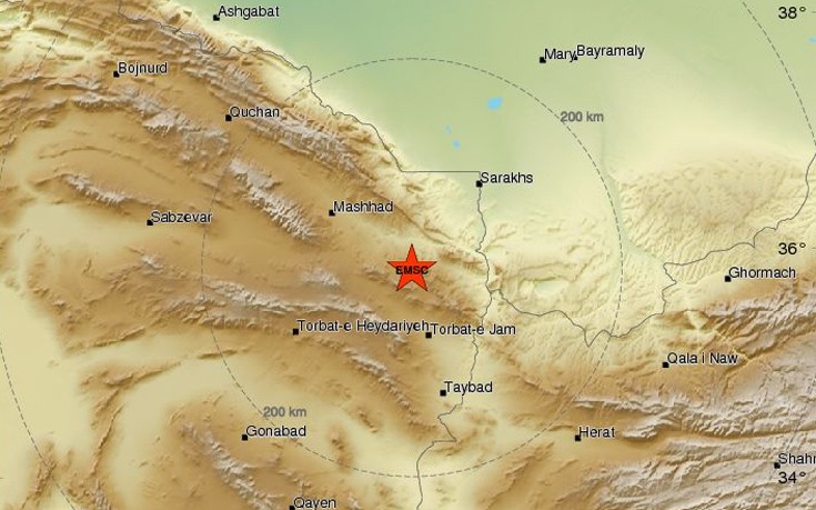 Ισχυρός σεισμός 6 Ρίχτερ στο Ιράν