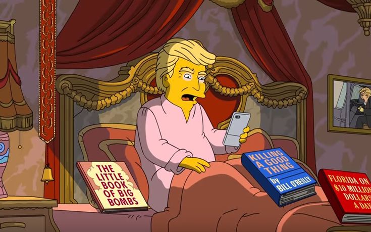 Οι Simpsons τρολάρουν τις 100 μέρες προεδρίας του Τραμπ