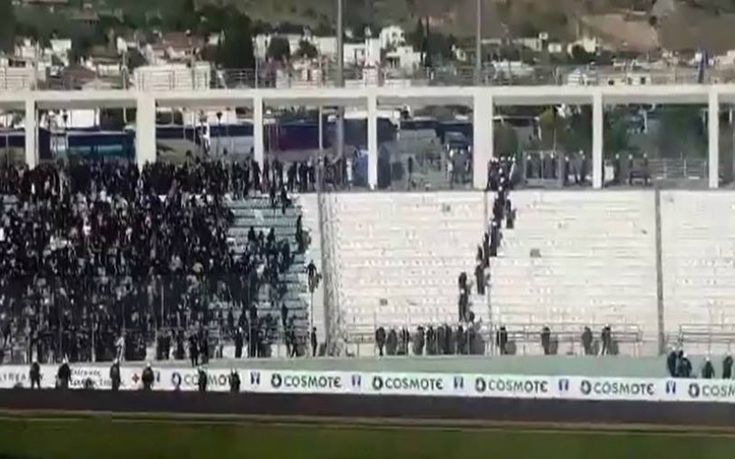 Μάχες σώμα με σώμα οπαδών της ΑΕΚ και του ΠΑΟΚ