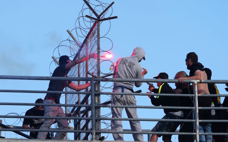 Μέχρι το νοσοκομείο Λαμίας έφτασαν οι τραυματίες από τα επεισόδια του Πανθεσσαλικού