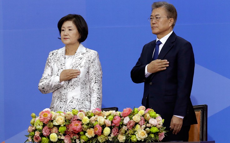 Να επισκεφθεί την Πιονγιάνγκ θέλει ο νέος πρόεδρος της Νότιας Κορέας
