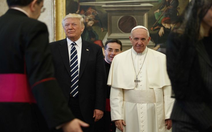 Η ανακοίνωση της Αγίας Έδρας για την επίσκεψη Τραμπ στο Βατικανό