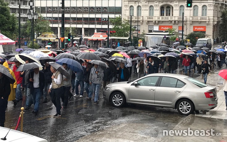 Ολοκληρώθηκε η συγκέντρωση των συνταξιούχων, άνοιξαν οι δρόμοι