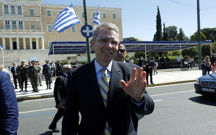 Αμερικανός πρέσβης: Η Ελλάδα μπορεί να χτίσει πάνω στις μεταρρυθμίσεις