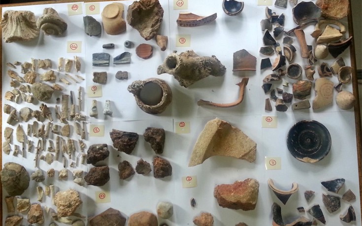 Βρήκαν θησαυρό με αρχαία σε αποθήκη στη Χαλκιδική