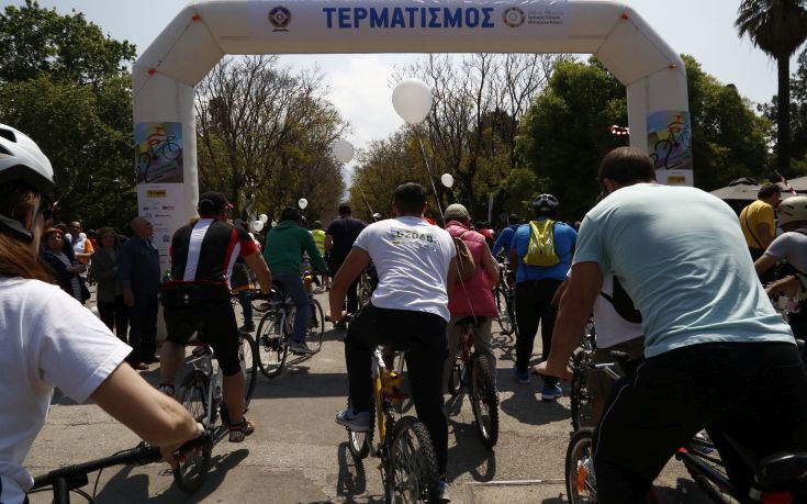 Κυκλοφοριακές ρυθμίσεις στην Αθήνα την Κυριακή για τον ποδηλατικό γύρο