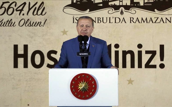 Ερντογάν: Η Κωνσταντινούπολη είναι το απαύγασμα της Τουρκίας