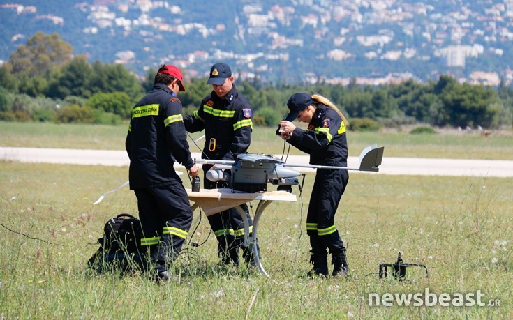 Επίσημη πρεμιέρα για τα drones της ΕΛ.ΑΣ. και της Πυροσβεστικής