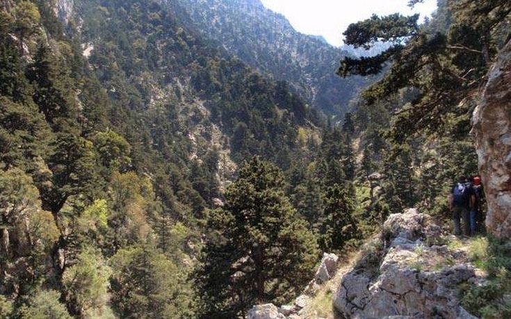 Γυναίκα έπεσε σε γκρεμό κατά τη διάρκεια πεζοπορίας στα Χανιά