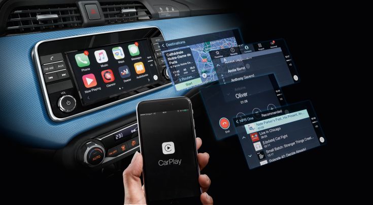 Το Micra με… Apple CarPlay
