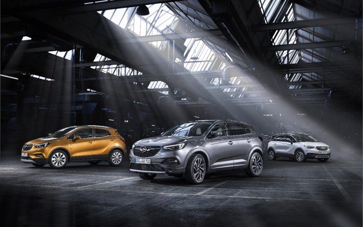 Η νέα οικογένεια μοντέλων Opel X