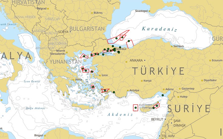 Η Τουρκία «έκοψε» στα δύο το Αιγαίο με Navtex