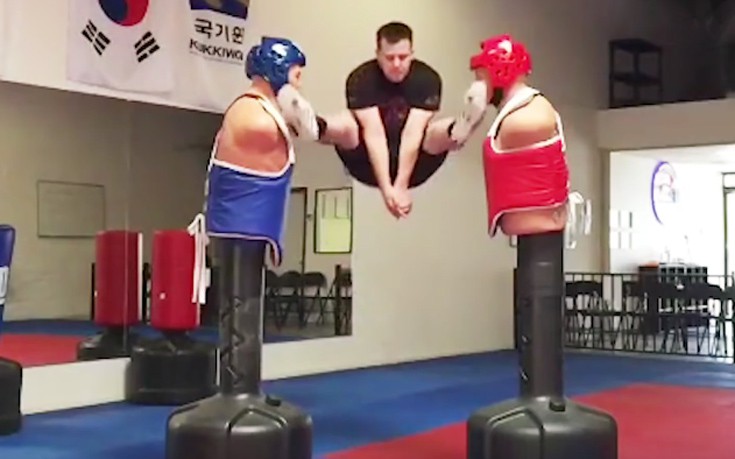 Όταν είσαι μάστορας στις πολεμικές τέχνες