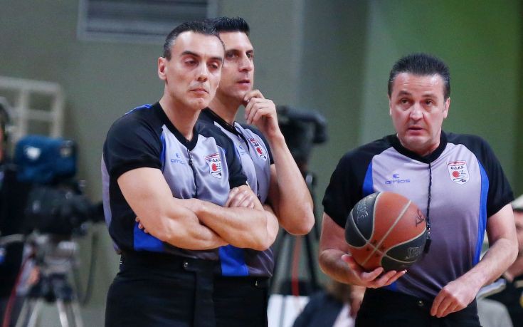 Οι διαιτητές του τέταρτου τελικού της Basket League