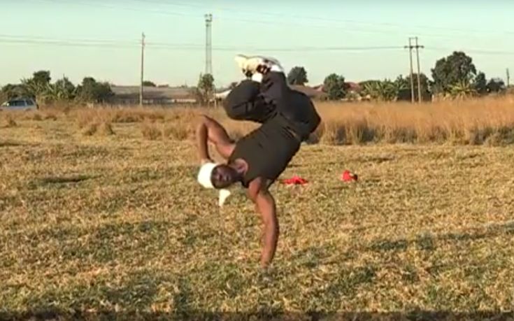 Ο καλύτερος χορευτής breakdance στη Ζιμπάμπουε είναι παράλυτος